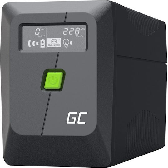 Green Cell UPSLM360 UPS (VI) Интерактивна Линия 6500VA 360W