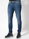 Oregon Men's Jeans Pants Elastic Blue