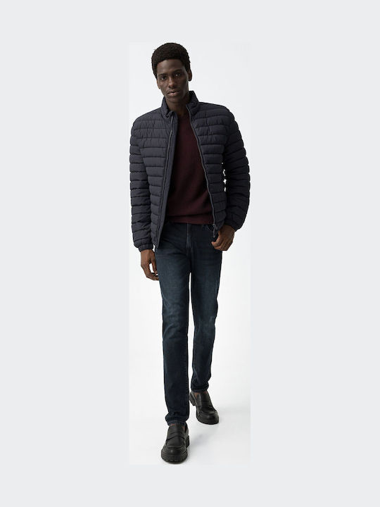 Men's Jeans Pants with Slim Fit Blue