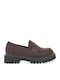 Γυναικεία Loafers σε Καφέ Χρώμα