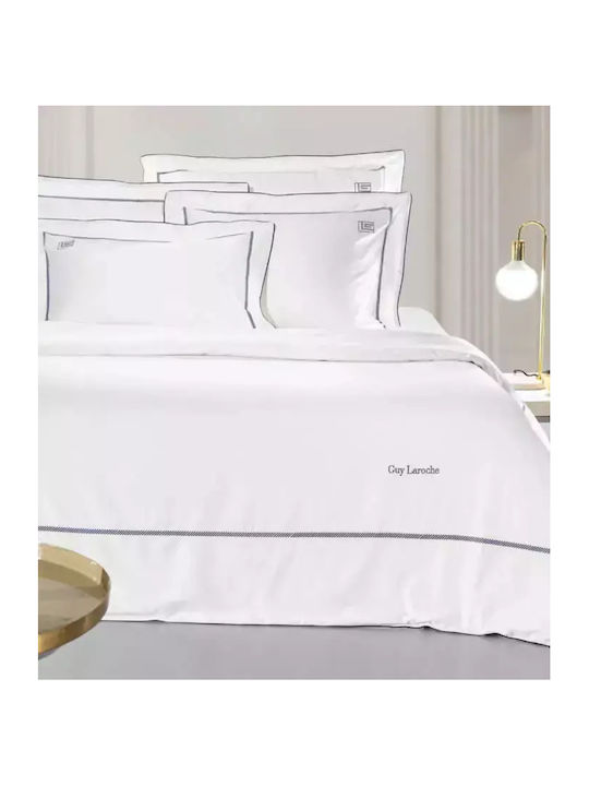 Guy Laroche Сет Чаршафи 270x280см. Elite White ...