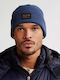 Beanie Männer Beanie Gestrickt in Blau Farbe