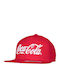Merchcode Coca Cola Logo Snapback Red Ss17 Mc071-00199