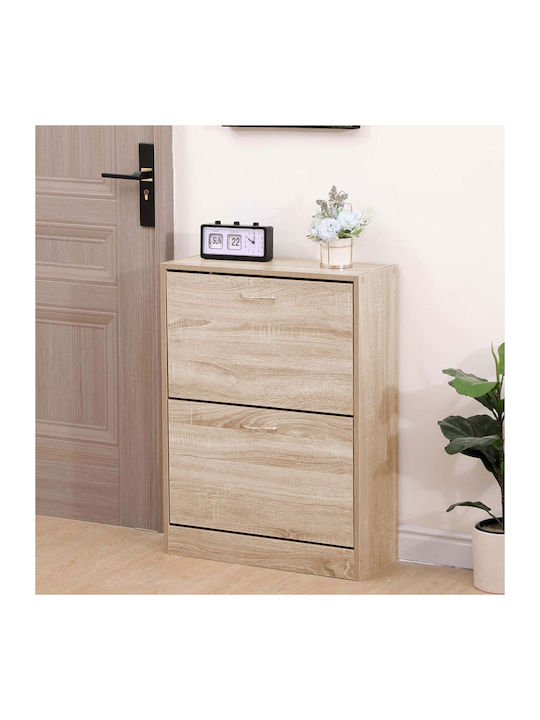 Holz Schuhschrank 60x25x80cm