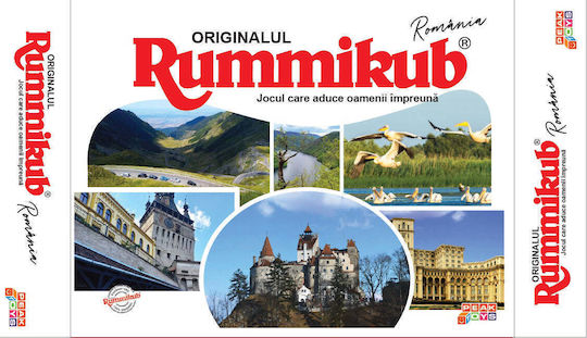 Board Game Rummikub Special Edition for 2-4 Players 7+ Years Old (RO)