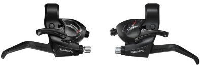 Shimano Tourney St-ef41 Σετ Λεβιέδες Ταχυτήτων Ποδηλάτου