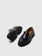 Men's Leather Loafers Black