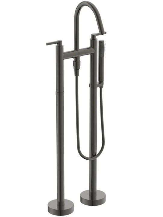 Ideal Standard Αναμεικτική Μπαταρία Μπανιέρας Γκρι
