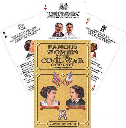 Civil War Series Kartenspiele Berühmte Frauen Civil War Spielkarten-Deck