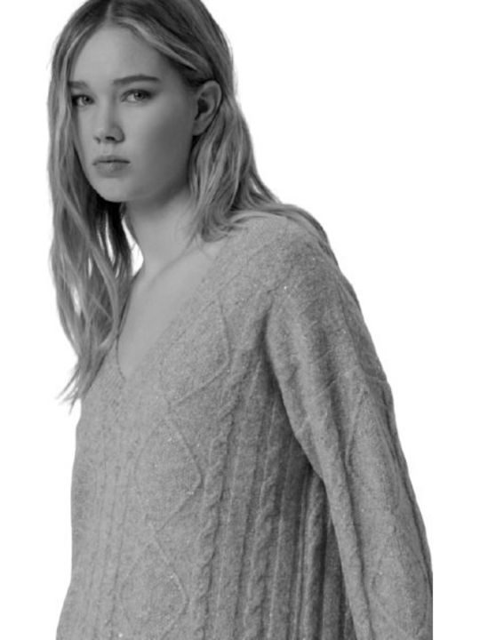 Γυναικείο Πουλόβερ Grey Melange