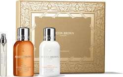 Molton Brown Sunlit Clementine & Vetiver Комплект за грижа за кожата за Хидратация & Почистване на тялото Molton Brown Sunlit Clementine & Vetiver Комплект за грижа за кожата за Хидратация & Почистване на тялото