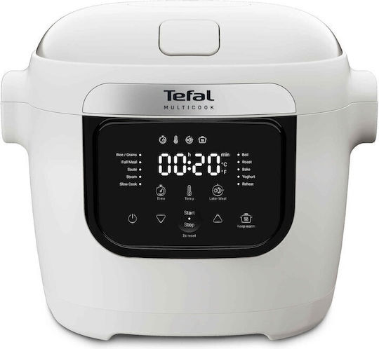 Tefal Multicook Basic Aragaz multifuncțional 700W cu Capacitate 6lt Alb