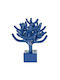 Riccio Caprese Koralle Tischdekoration Keramik Klein Blau Capri Ricciocaprese 9 Cm