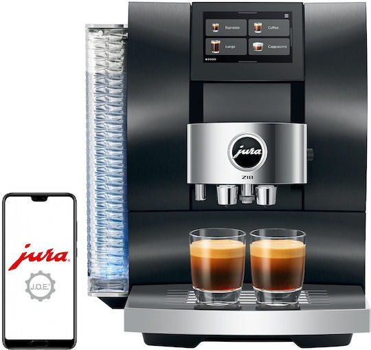 Jura Z10 Automatic Espresso Coffee Machine 1450W Pressure 15bar for Cappuccino with Grinder Black 2098483