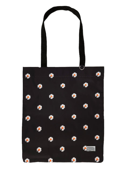 Shopping Bag Wonder Pattern 3 Black