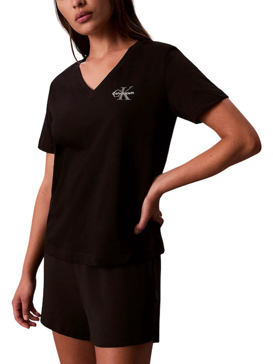 Calvin Klein Women's T-shirt Black 2Pack