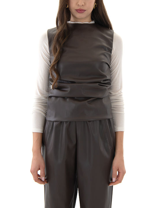 Zoya Blouse Brown
