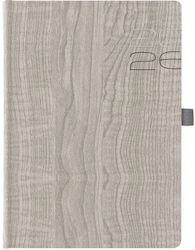 Ημερολογιο 2026 Ημερ 14,5χ20,5 Woodline Flat Γκρι