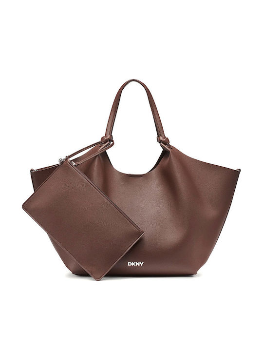 DKNY Damen-Shopper-Tasche Chocolate