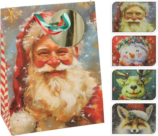 Koopman Paper Christmas Gift Bag 23x10x18 cm (Various Designs)