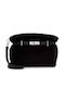 Heather Damen Schultertasche Schwarz