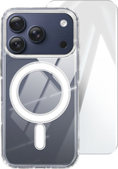 4smarts Калъф Съвместим С Magsafe За Iphone 17 Pro Premium Pack Серия 9h Закалено Стъкло Сиена