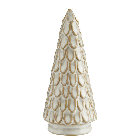 Weihnachtsdekoration Baum 12cm Beige X_mas