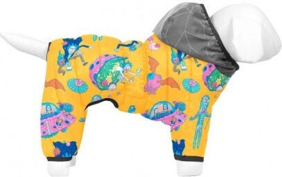 Wau Dog Waterproof Coat Rick Morty 3 40-43cm X 27-30cm Xs30