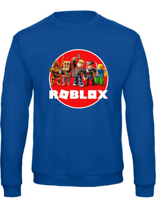 Kids Sweatshirt Blue Roulette