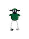 GREEN SHEEP Rope Toy Dog Green 1pcs