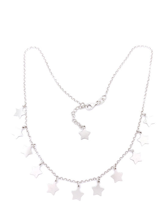 PS Silver Charm mit Design Stern aus Silber