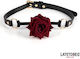 Gold Metal Rose Gag Ball