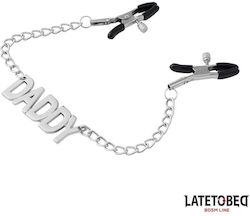Nipple Clamps Daddy Word Pendant