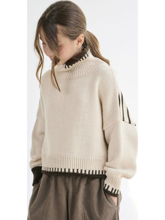 Kids' Sweater Long Sleeve Ecru