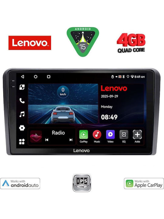Lenovo Car Audio System for Ford Transit 2004-2007 (Bluetooth/USB/WiFi/GPS/Apple-Carplay/Android-Auto) with Touch Screen 10"