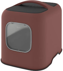 Rotho Mypet Biala Toaletă Închisă Burgundy Rotho Mypet Biala Toaletă Închisă Burgundy