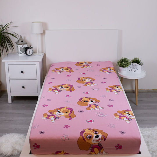 Paw Patrol Единично с Ластик 90x200см