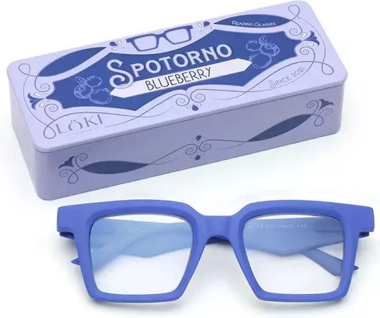 Loki Reading Glasses +2.00 in Blue color 87321
