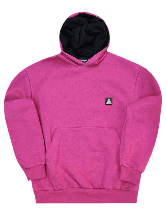 Men's Long Sleeve Hoodie Tony Couper-h26/1-magenta Cool Mouse Men's Long Sleeve Hoodie Tony Couper-h26/1-magenta Cool Mouse