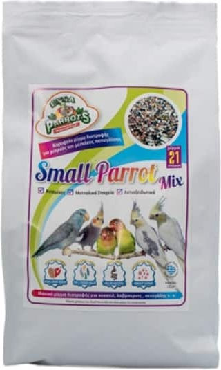 Evia Parrots Small Parrot Mix Grain and Legume Mixture for Budgerigars 5kg