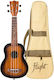 Flight Nus380 Soprano Ukulele Amber