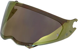 Vizieră Cască Moto Aurie Oglindă Scorpion Covert-fx Visor Mirror Gold