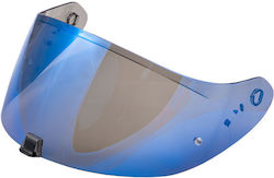 Vizieră Cască Moto Albastră Oglindă Scorpion Exo-1400 R1 520 Air/391 Visor Blue