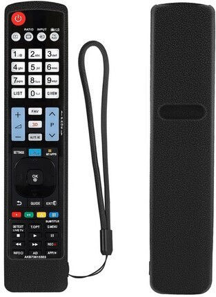 Oem Husă Elastică Pentru Telecomenzi Lg Smart Tv Neagră