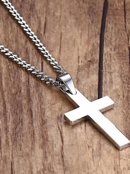 Silberkreuz mit Silberkette Molfs Silberkreuz mit Silberkette Molfs