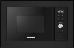 Heinner HMW-MDBI28GDBK Εντοιχιζόμενος 28lt Μαύρος Heinner HMW-MDBI28GDBK Εντοιχιζόμενος 28lt Μαύρος