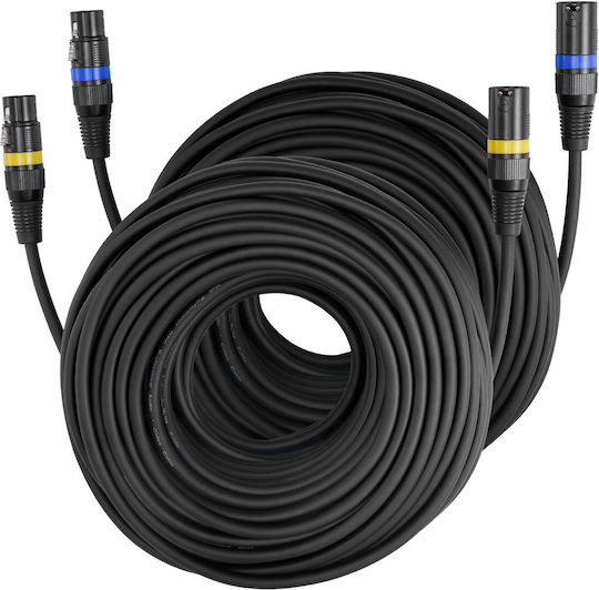 Vevor Kabel XLR-Stecker - Gold 30.48m KNYPXKNGDM10UM4WE001V9