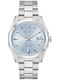 Bulova Surveyor Men's Watch 39mm Automatic With Silver Steel Bracelet