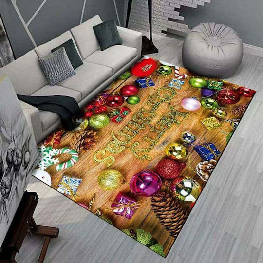Covoraș De Crăciun Crystal Velvet 70×140 Cm Model 11
