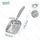 Ανοξειδωτο Φτυαρι Αμμου Γατας Nobleza 131303 Aluminium Cat Litter Scoop 34.4x14x5cm